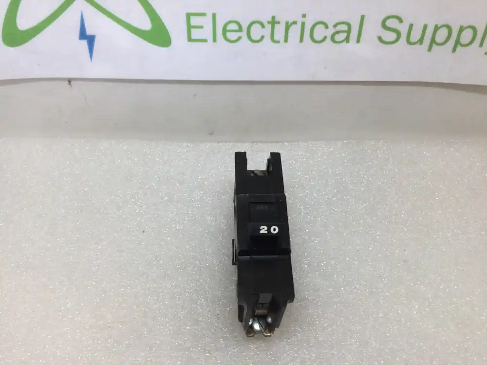 FPE Federal Pacific NB120 20 Amp 1 Pole 120/240V Bolt On Circuit Breaker Handmade