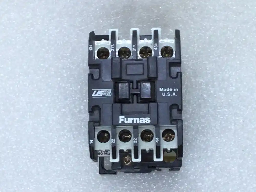 Free Shipping Furnas 46US22 Control Relay Nema A600/P600 10A Max Continuous 110-120V 50/60Hz Series E Control Relay