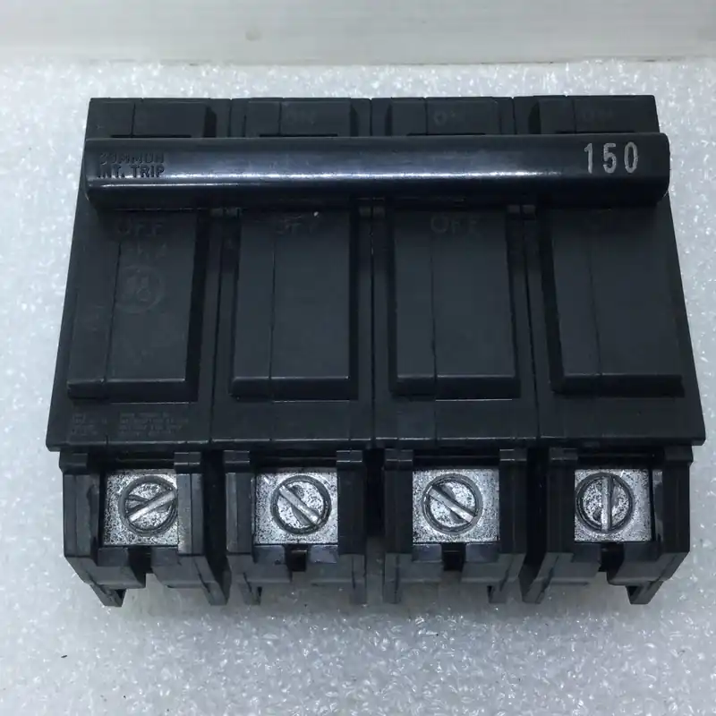 Hot Picks General Electric THQMV150WL 4 Pole Main Breaker 150A 120/240VAC 22KAIC Type THQMVWL
