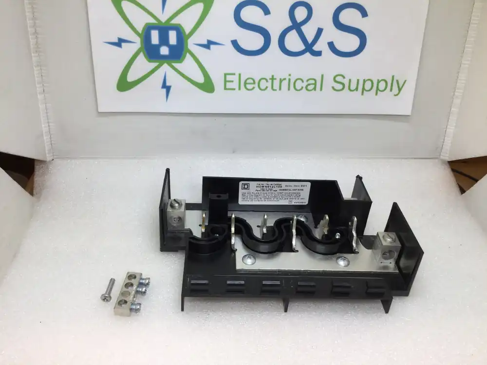 Brand New Square D HOMN612L100 100 Amp 120/240 VAC 6 Space 12 Circuit Type HOM Guts Only