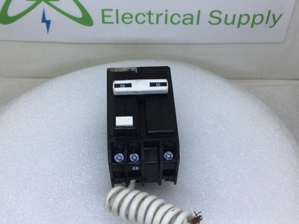 Eaton GFTCB250 50 Amp 2 Pole 120/240v Ground Fault Circuit Breaker Instant Buy