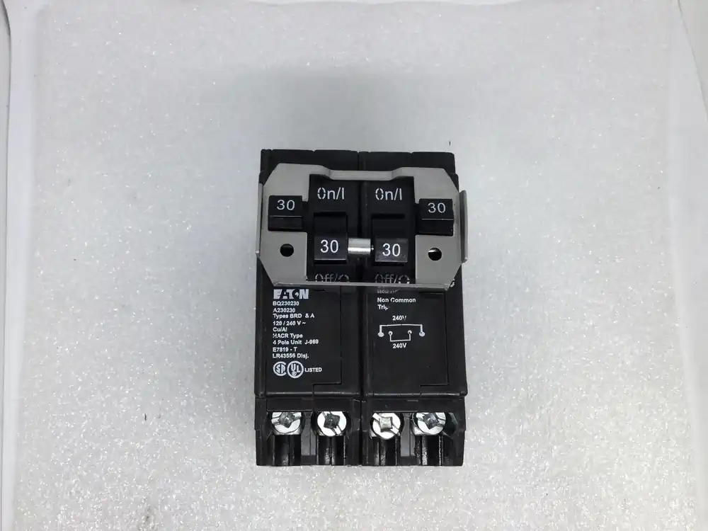 Eaton BQC230230 30A/30 Amp 4 Pole 120/240V Quad Circuit Breaker Grab Now