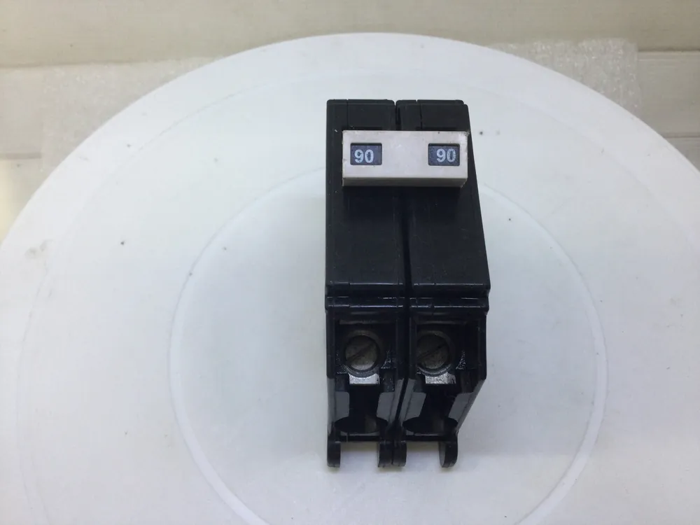 Handmade Cutler Hammer CH290 90 Amp 2 Pole Plastic Foot Type CH3 Circuit Breaker