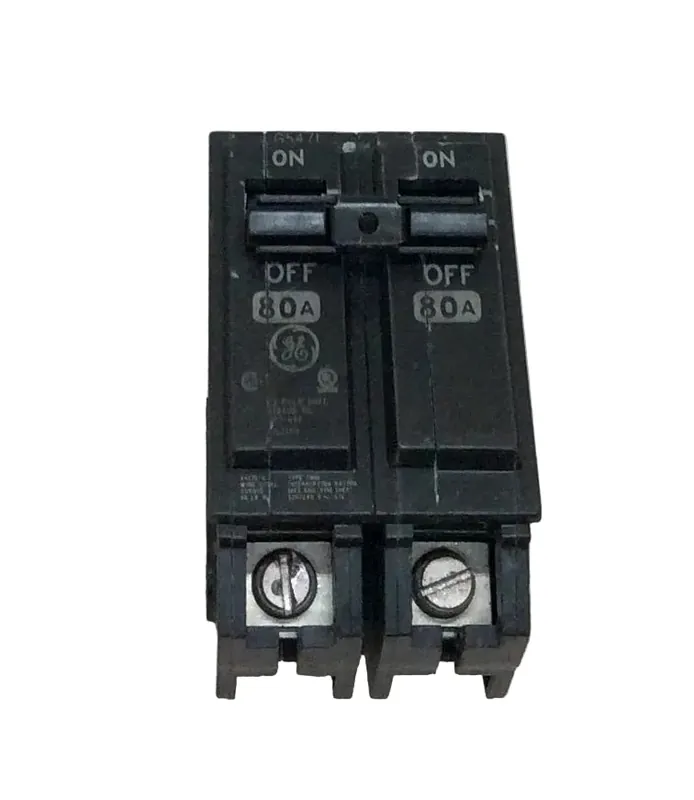 General Electric THQL2180 80 Amp 2 Pole 120/240V Type THQL Circuit Breaker Budget