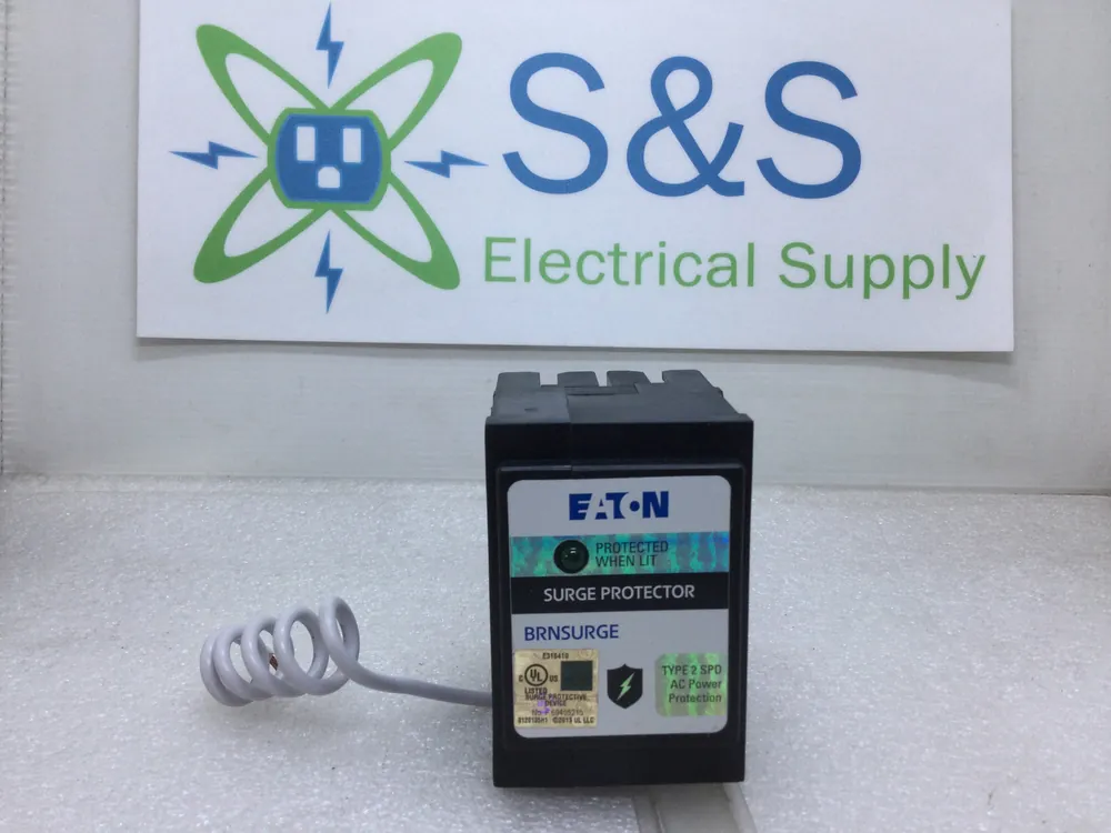 Place Order Eaton BRNSURGE 2 Pole Type 2 Whole-Panel Circuit Breaker Surge Protective Device
