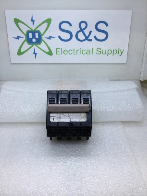 Brand New Cutler-Hammer CH2200X 200 Amp 240 VAC Type CH2 4 Pole Circuit Breaker