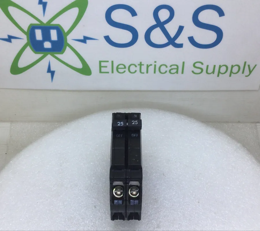 Limited Edition General Electric THQP225 25 Amp 2 Pole 120/240V Circuit Breaker - Cosmetic Flaw