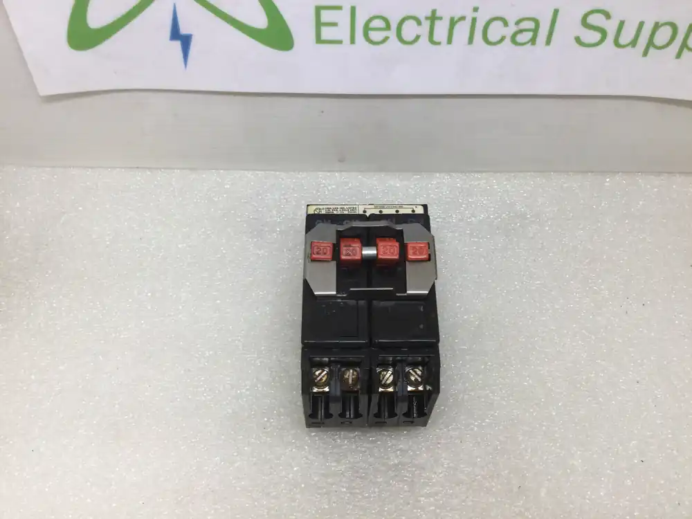 Holiday Sale Bryant BQ220-220 20 Amp 4 Pole 120/240V Circuit Breaker