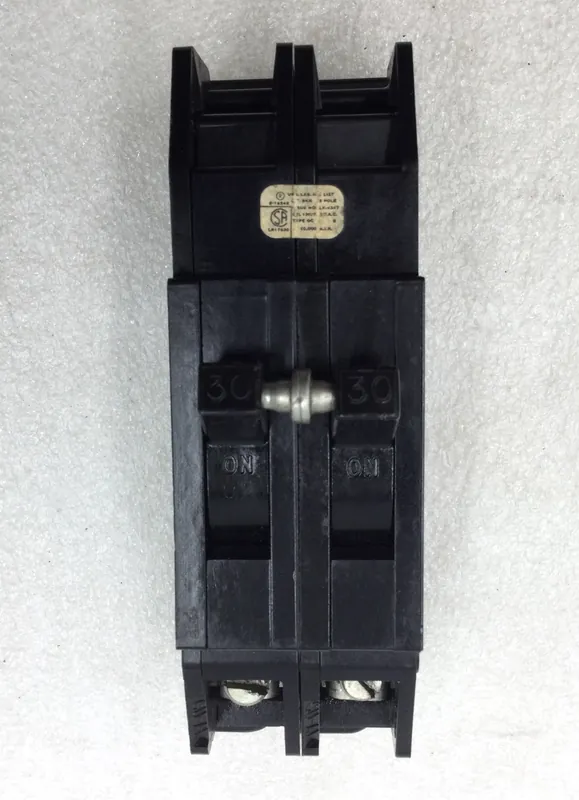 Special Discount Zinsco/Sylvania/Challenger Q230 30 Amp 2 Pole 120/240V Type Q/QC Breaker