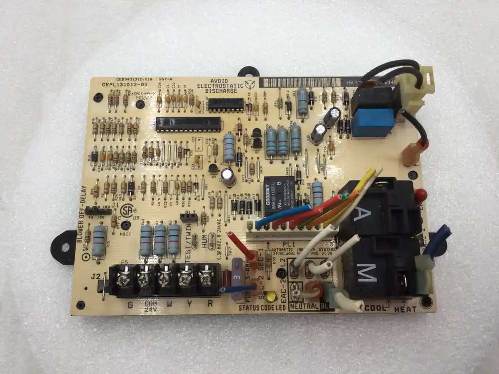 Carrier CEPL131012-01 Furnace Control Board CEBD431012-01A w/ Plastic Back Sale