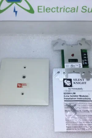 Honeywell/Silent Knight SD500-LIM Addressable Input Module Fire Safety Intelligent Module (New) Final Sale