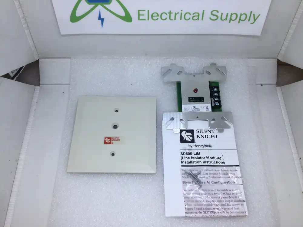 Honeywell/Silent Knight SD500-LIM Addressable Input Module Fire Safety Intelligent Module (New) Final Sale