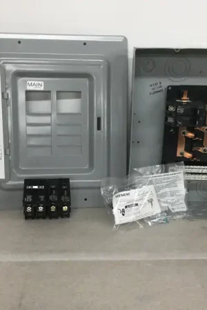 Free Delivery Siemens E1020MB1100FCGP 100 Amp 120/240Volt, 1 Phase 3 Wire 10 Space 20 Circuit Indoor Load Center