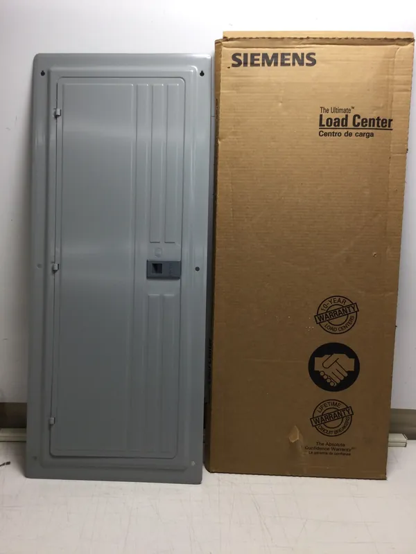 Siemens G3040B1200 200 Amp 120/240v Type 1 Indoor Load Center Cover Only 30 Space w/Main 37 1/4" x 15.5" No Minimum Order