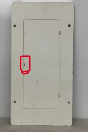 Express Delivery GTE Sylvania Zinsco ML12(16-24)C 125 Amp 120/240V 1 Phase 3 Wire 24 Space Panel Cover 24 1/4" x 12 1/4""