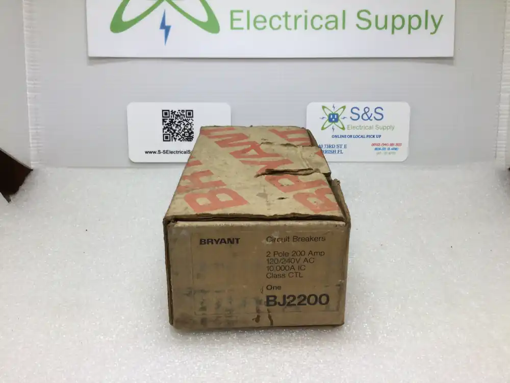 Westinghouse/Bryant BJ2200 200 Amp 240 Volt 2 Pole Circuit Breaker Type BJ Crafted