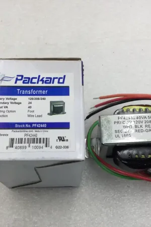 Popular Packard PF42440 40VA 50/60Hz Foot Mounted Transformer