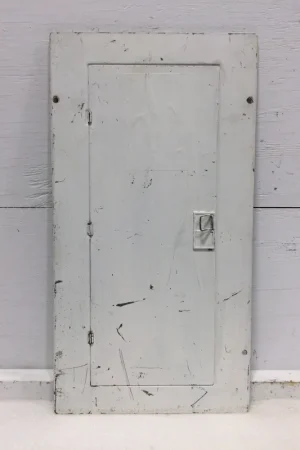 Authentic GE TM1615FT 150 Amp 28 Space 120/240V Load Center Cover w/Main 24" x 12 3/4"