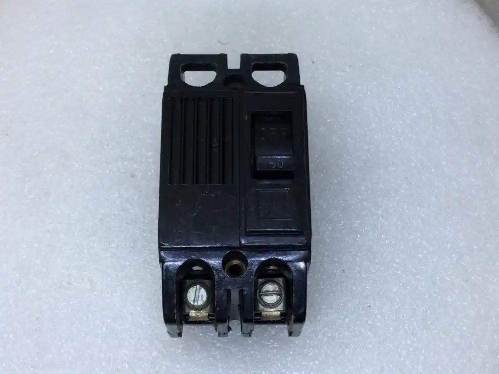 While Supplies Last GE TQ2150 50 Amp 2 Pole 240V Circuit Breaker