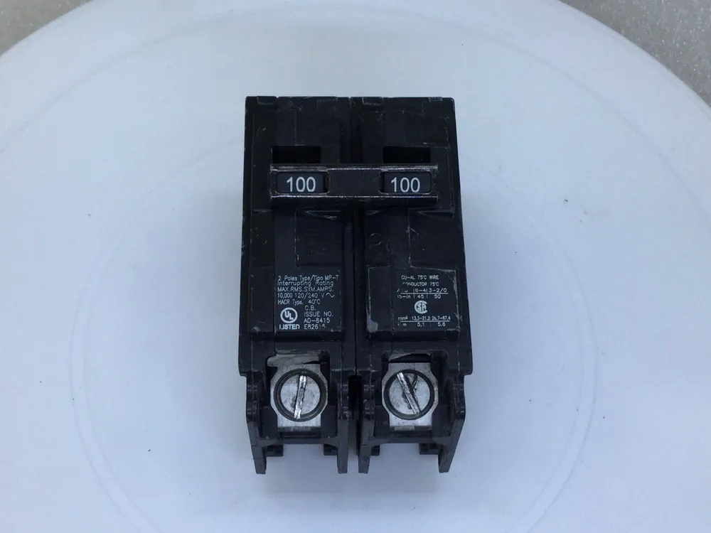 Editor’s Pick Murray MP2100 100 Amp 2 Pole 120/240V Type MP-T Circuit Breaker - New Style