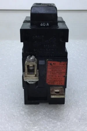 ITE/Pushmatic/Bulldog P240/31240 40 Amp 2 Pole 120/240V Circuit Breaker Secure Checkout