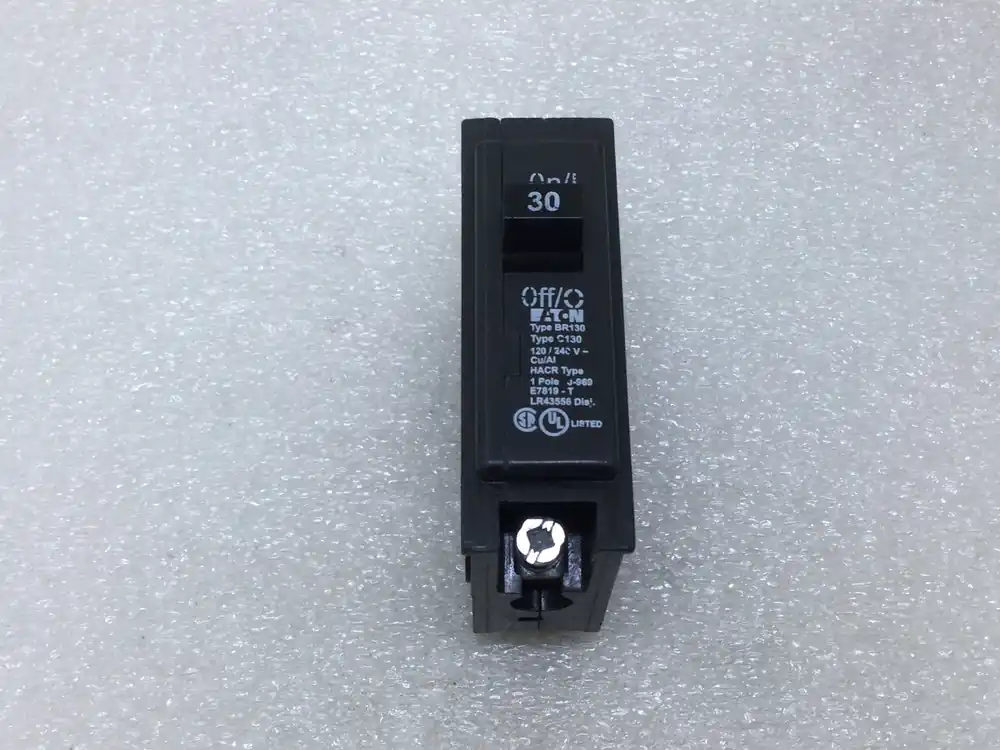 Reduced Price Eaton/Cutler Hammer BR130/C130 30 Amp 1 Pole 120/240V Circuit Breaker