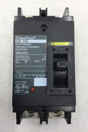Best Choice Square D PowerPact QBL22150 150 Amp 2 Pole 120/240V QB150 Circuit Breaker