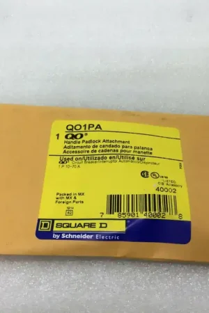 Trusted Brand Square D QO1PA Padlock Attachment For 1 Pole QO GFI and QO EPD Breakers