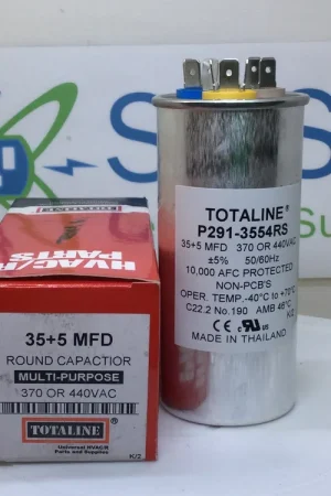 Hot Deal Totaline P291-3554RS 35+5MFD 370-440V +/- 5% 50/60Hz Capacitor