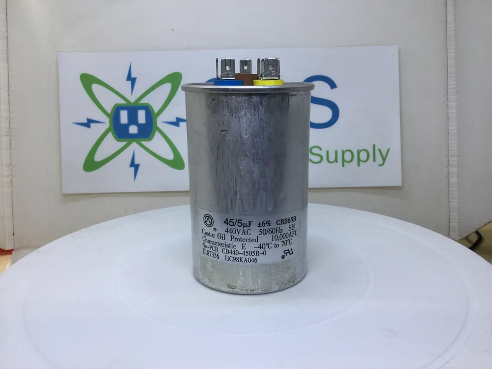Tongfeng CD440-4505RA 45/5uf +/-6% 440v 50/60hz CBB65B Capacitor High Quality