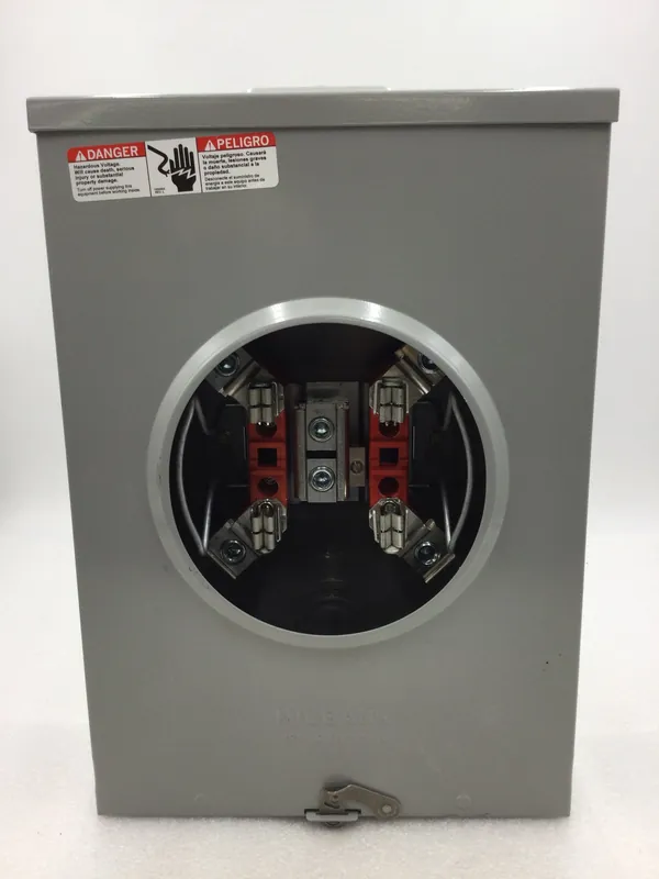 Milbank UAP7040-XL-TG-HSP 200A 600VAC Meter Socket Nema3R Aluminum Body Today Only