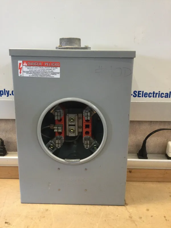 Mlbank Meter Series U-200, 200a, Single Phase 3 Wire, Nema3r Outdoor, Ring Type Meter 15 1/2" x 11" While Supplies Last