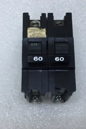 Order Now FPE Federal Pacific NB260 60 Amp 2 Pole 240v Bolt on NB Circuit Breaker