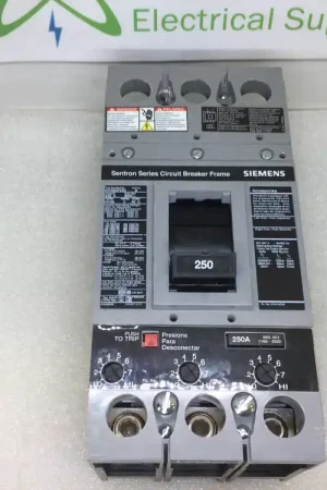 Direct From Factory Siemens HFD63F250 3 Pole 250A 600VAC Type HFD6 Circuit Breaker