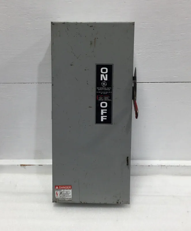 GE TGN3323 100 Amp 3-Pole 240V Safety-Switch/Disconnect Factory Price