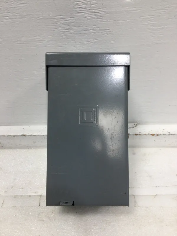 Free Delivery Square D HOM2-4L50R 50 Amp 2 Space 120/240V Disconnect Enclosure 9 1/2" x 5 1/4"