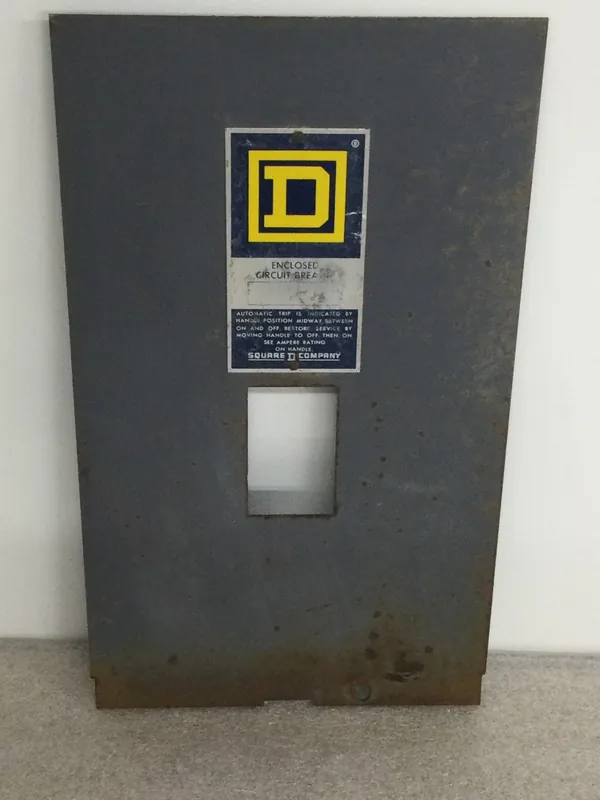 Square D QO2100BNRB 100 Amp 120/240V Dead Front Only 11 3/4" x 6 3/4" Direct From Factory
