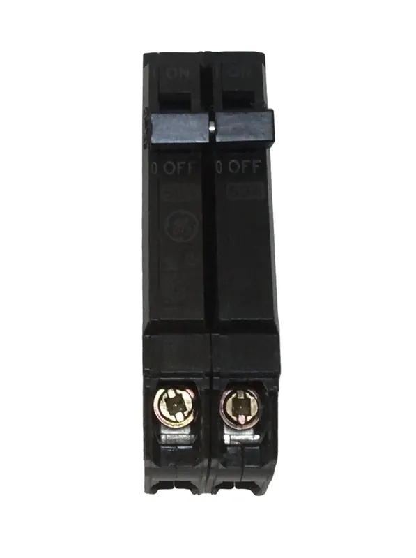 GE THQP250 50 Amp 2 Pole 120/240V Circuit Breaker - Printed Face Price Cut