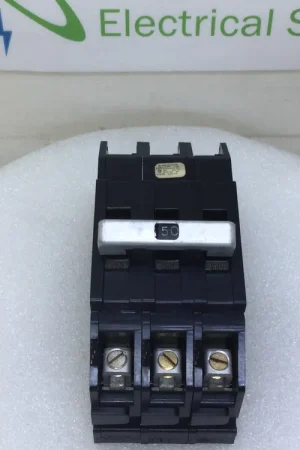 Latest Zinsco/GTE/Sylvania Q243050 50 Amp 3 Pole 240V Type Q-24 Circuit Breaker