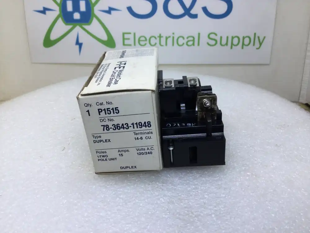 Special Offer Pushmatic P1515 15 Amp 2 Pole 120/240V Duplex Circuit Breaker