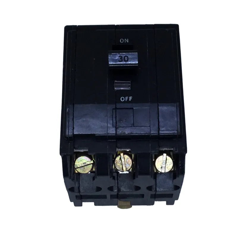 New Release Square D QO330 30 Amp 3 Pole 240V Type QO Circuit Breaker - Black Face