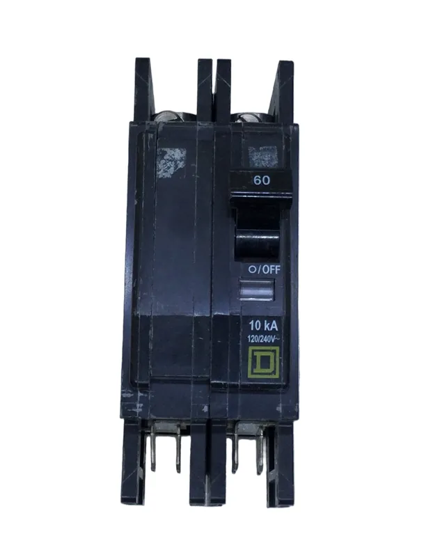 Square D QOU260 60 Amp 2 Pole 120/240V Breaker- Cosmetic Flaw Best Choice