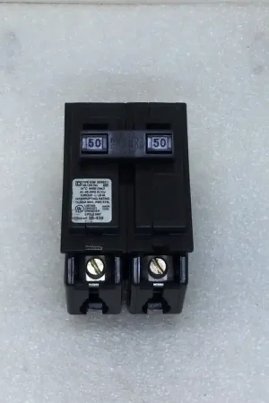 Bulk Order Square D/HOM250 50 Amp 2 Pole 120/240V Circuit Breaker - White Sticker