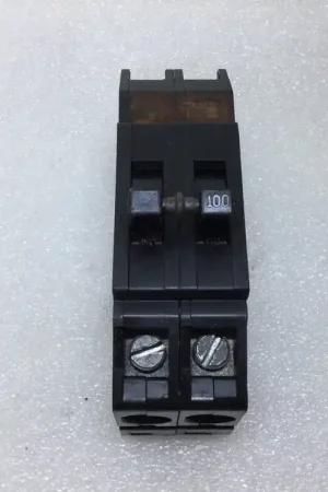 Next Day Delivery Zinsco, GTE/ Sylvania, Challenger QC2100 2 Pole 100 Amp Circuit Breaker