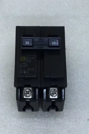 Trusted Brand Square D HOM235 35 Amp 2 Pole 120/240V Circuit Breaker - Yellow Face