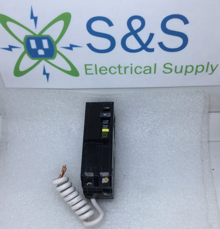 Square D QO260GFI 60 Amp 2 Pole 120/240V GFCI Circuit Breaker Free Shipping