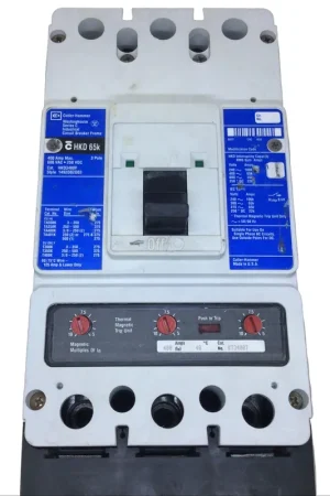 Westinghouse HKD3400F 400 Amp 3 Pole 600V Type HKD w/400A Trip Circuit Breaker Bulk Order