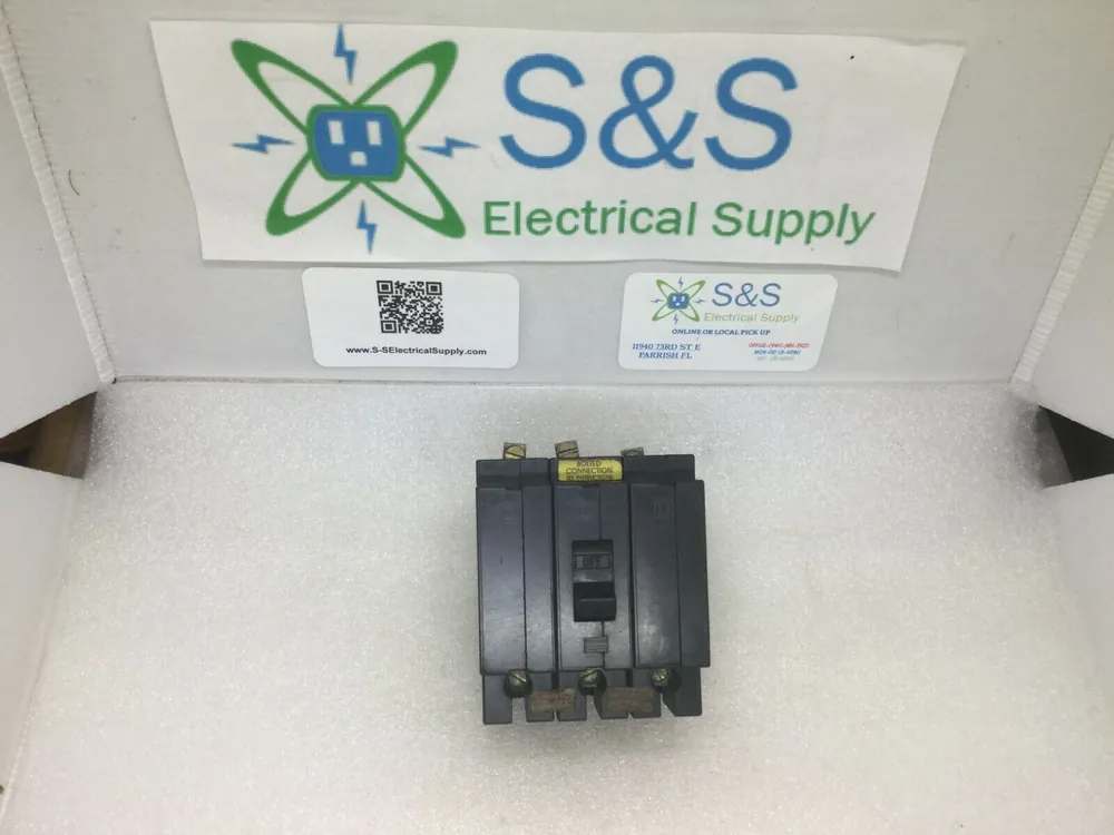 Trending Square D EHB34040 40 Amp 3 Pole 277/480V Bolt On Circuit Breaker