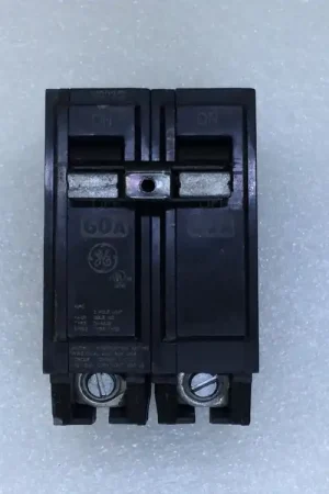 Free Delivery GE THQB2160 60 Amp 2 Pole 120/240V Bolt-On Circuit Breaker - New Style