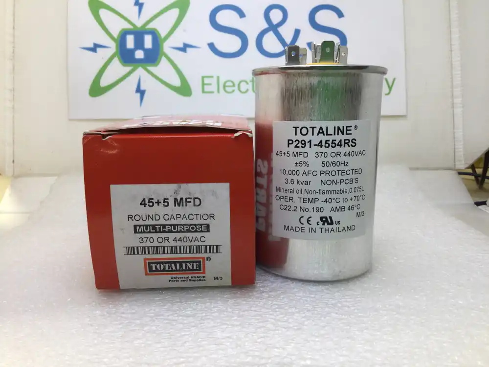 Holiday Sale Totaline P291-4554RS 45+5MFD +/- 5% 370/440V 50/60Hz Capacitor